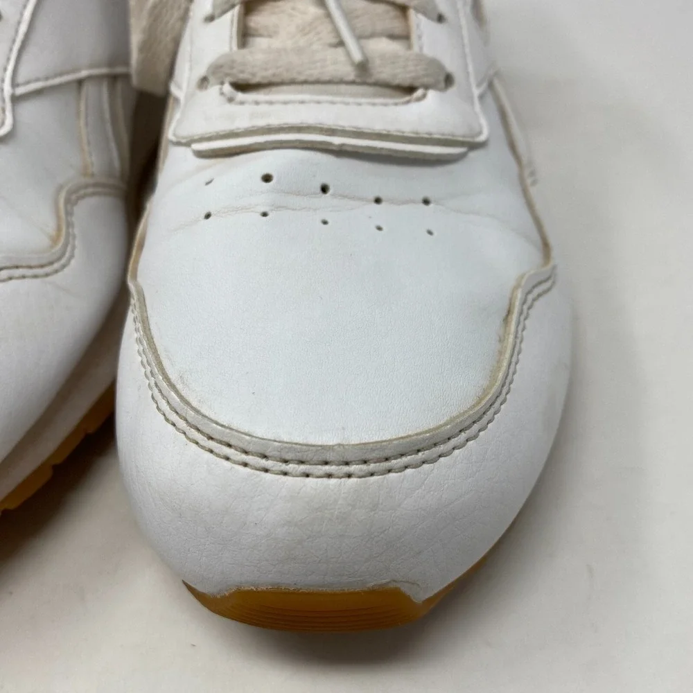 Reebok Classic Solid‎ White Casual Tennis Shoe Women's Size 9